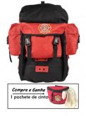 Mochila PQD Bombeiro Brasil com porta luvas