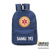 Mochila SAMU 192 azul